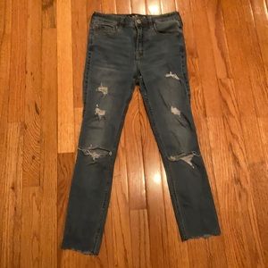 Hollister high rise super skinny stretch jeans
